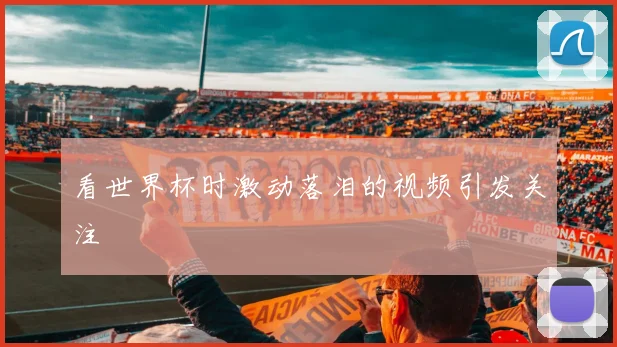 看世界杯时激动落泪的视频引发关注